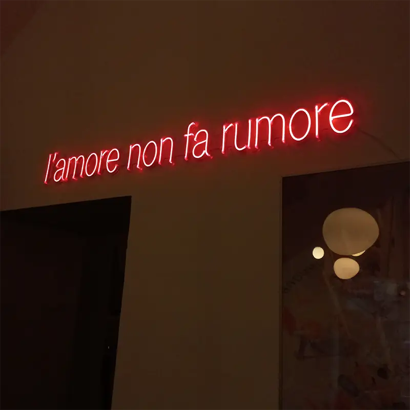 l'amore non fa rumore