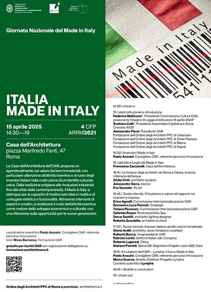 Manifesto del Convegno